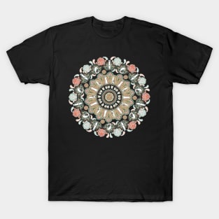 Llama Yoga Mandala T-Shirt